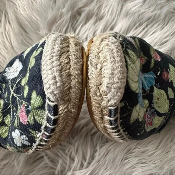 GUCCI Flora Knight Espadrilles Size 37 - Picture 5 of 11